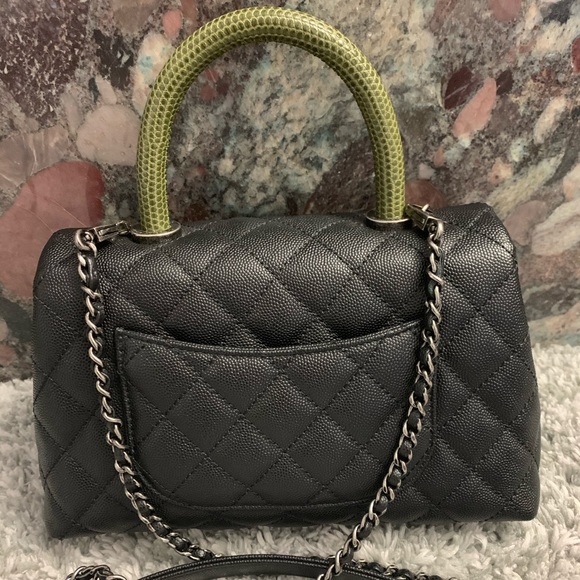 ❌SOLD❌ Chanel coco handle mini - Picture 8 of 8